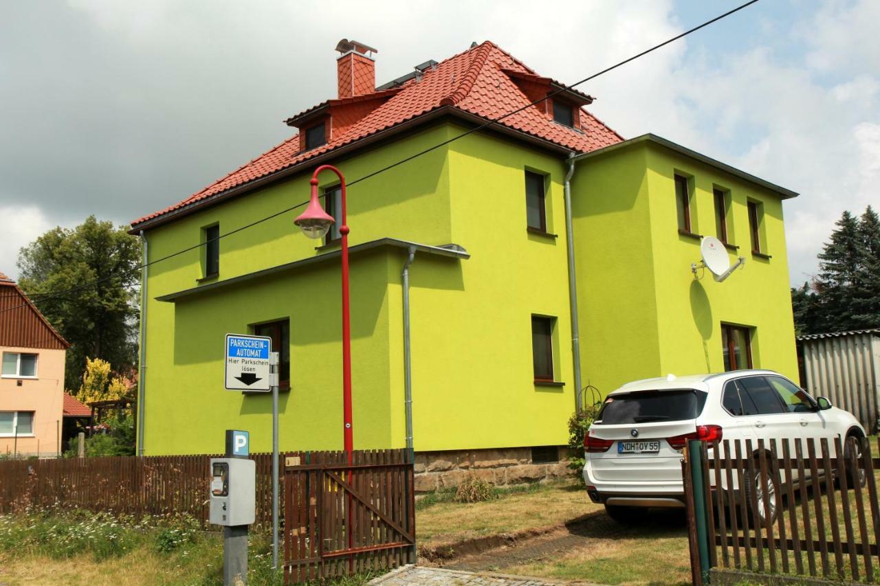 Ferienwohnung Im Herzen Des Nationalparks Hohnstein Exteriör bild